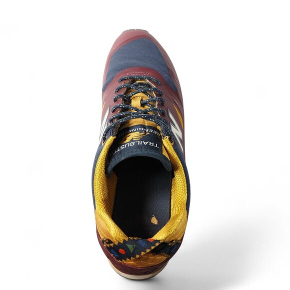 New Balance Burgundy and Navy Sneakers - Picture 9 of 11